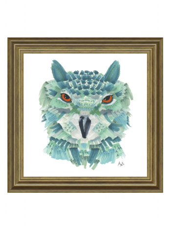 Le Hibou Dauphin (owl)